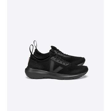 Veja V-KNIT X RICK OWENS Sko Dame Black/Grey | NO 545FDN